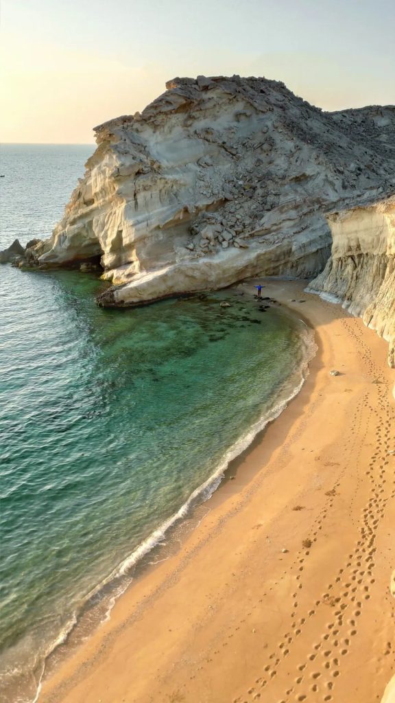 ساحل بندر تبن در پارسیان هرمزگان
