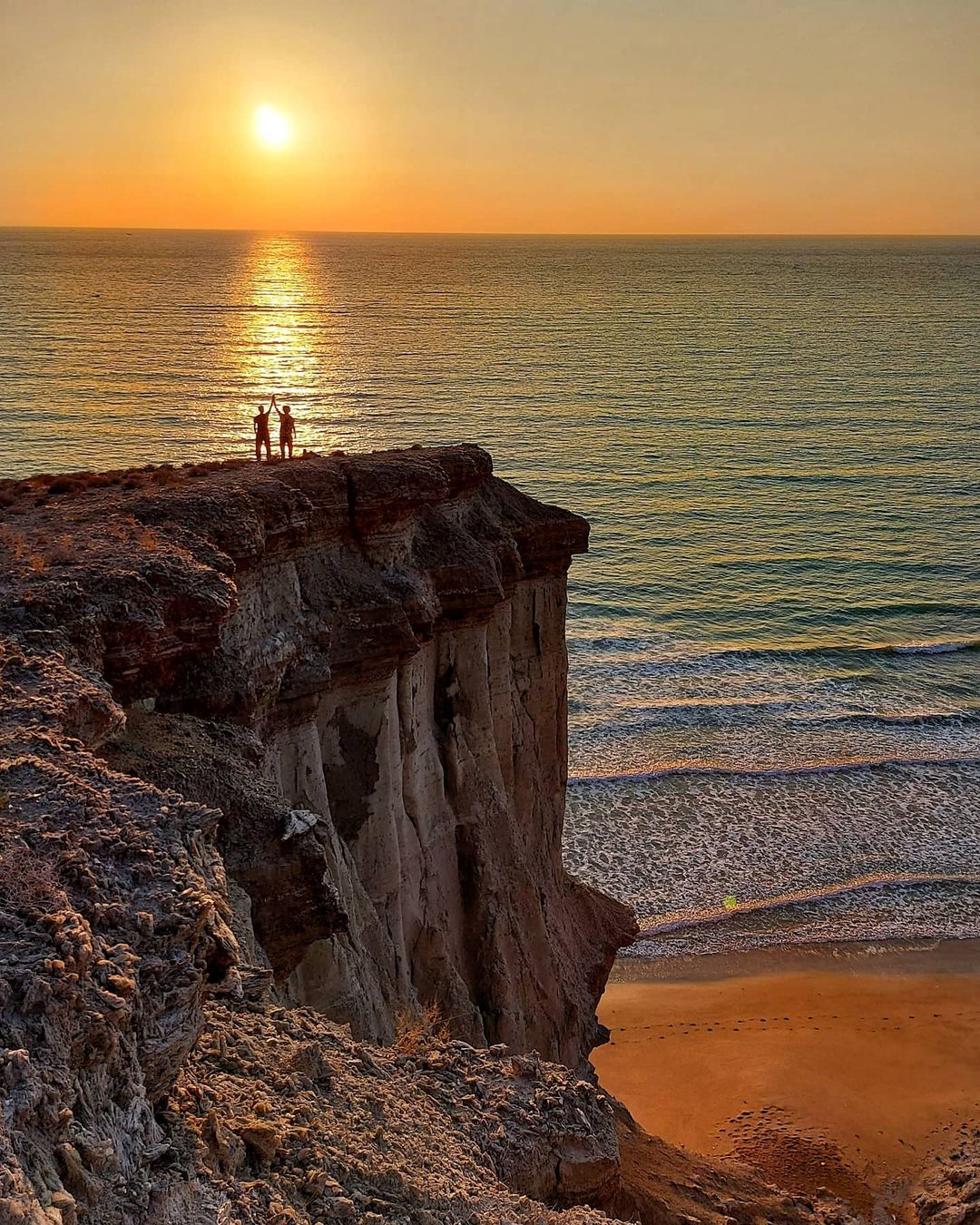 فیلم/تایم لپس طلوع خورشید سواحل زیبای کوشکنار