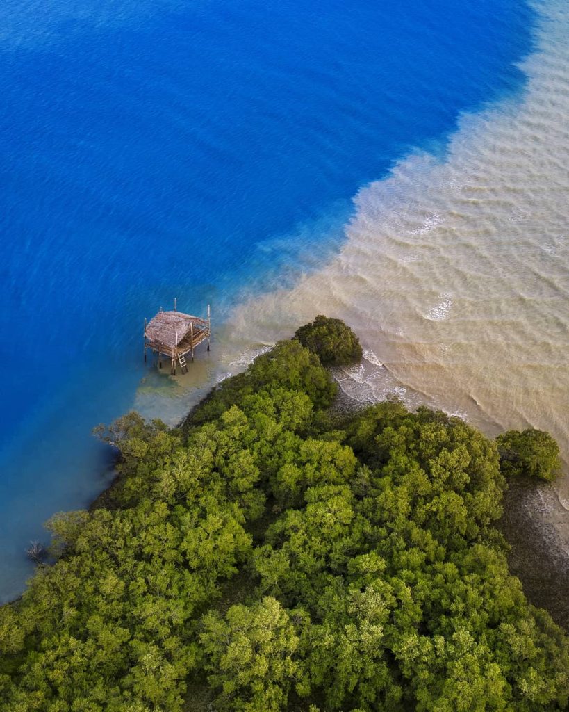 تالاب خورخوران بندر خمیر - عکاس مصطفی اسدبیگی