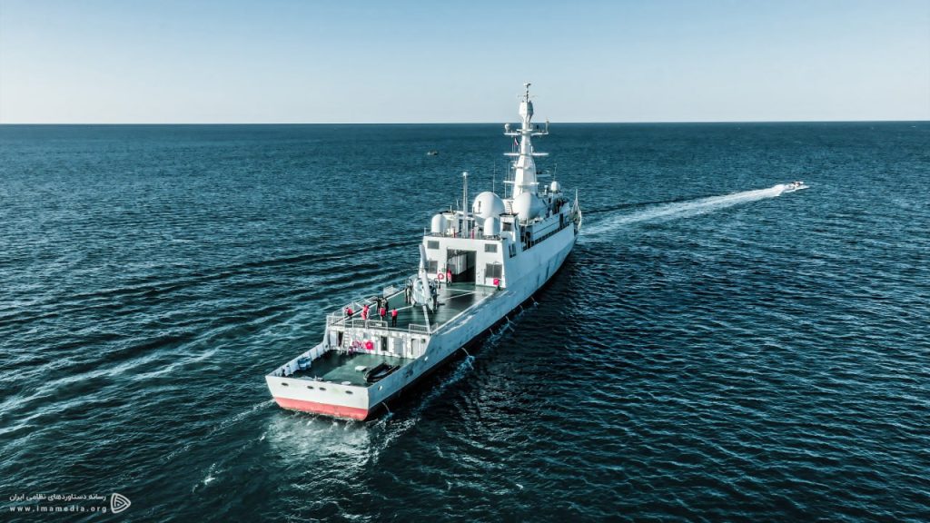 تصاویر باکیفیت از ناو اطلاعاتی زاگرس نیروی دریایی ارتش