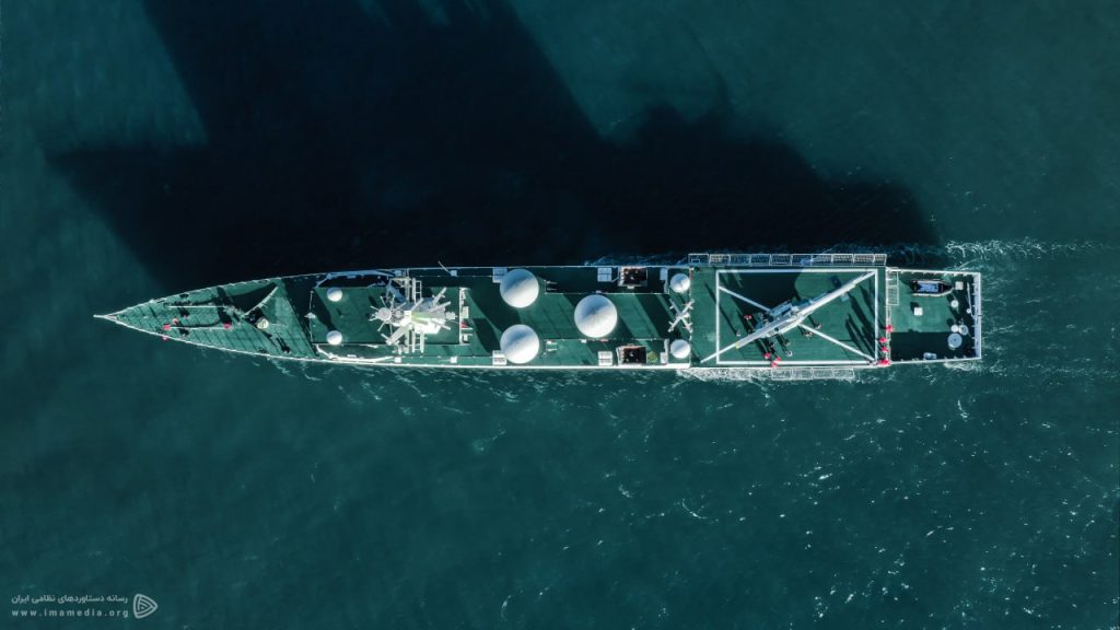 تصاویر باکیفیت از ناو اطلاعاتی زاگرس نیروی دریایی ارتش